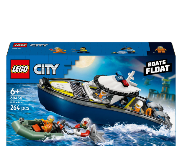 LEGO City 60456 Pościg łodzią policyjną - 1331641 - zdjęcie